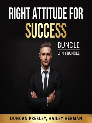 cover image of Right Attitude for Success Bundle, 2 in 1 Bundle